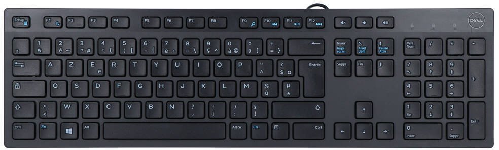 Dell KB216 KB216 keyboard USB AZERTY