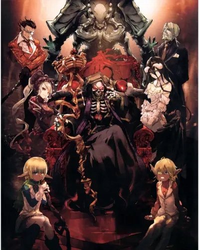 Plakat Anime Manga Overlord ovld_013 A3 (custom)