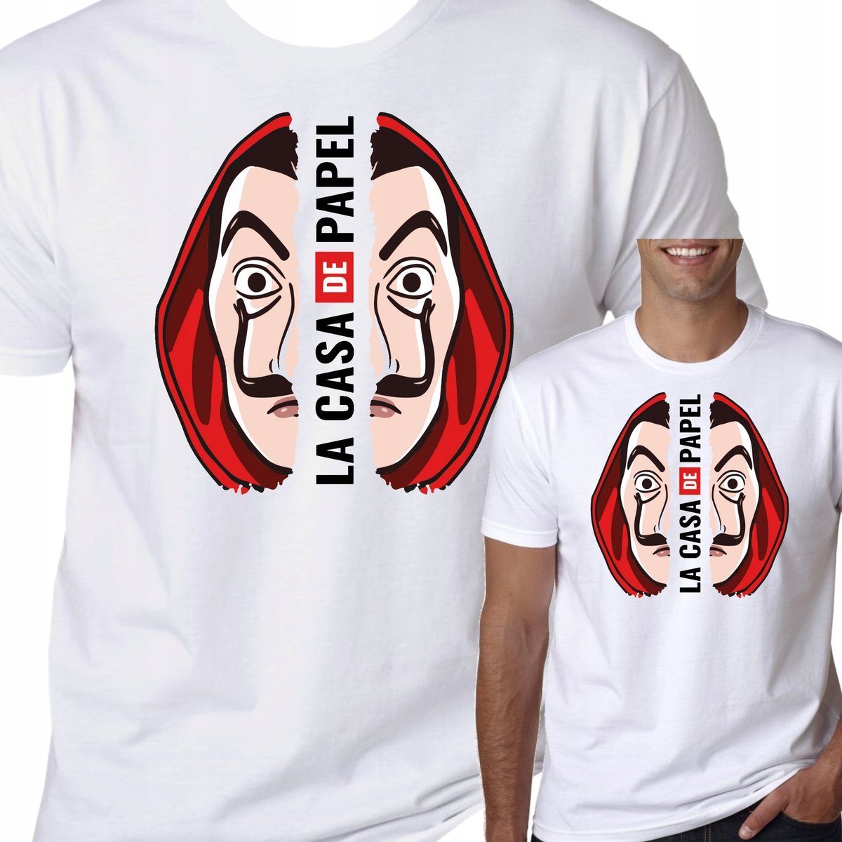 T-Shirt KOSZULKA DOM Z PAPIERU LA CASA DE L 0734