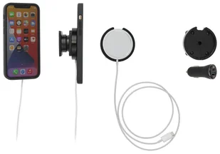 Brodit AB Uchwyt do MagSafe dla Apple iPhone 12 Mini z ładowarką samochodową 216175 - Uchwyty samochodowe do telefonów - miniaturka - grafika 28