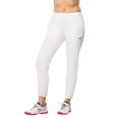 Spodnie damskie - Spodnie damskie Mizuno Charge Printed Pant White L - miniaturka - grafika 1