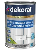 Emalie - Farba do drewna i metalu Dekoral Emakol Strong lazurowy połysk 0,9l - miniaturka - grafika 1