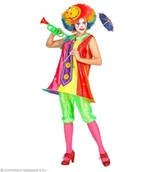Stroje karnawałowe - Strój dla dorosłych, Pani Klaun, rozmiar M - miniaturka - grafika 1