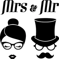 Scrapbooking - Aladine Stempel, Mrs & Mr - miniaturka - grafika 1