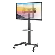 Inne akcesoria audio-wideo - Stojak Mobilny Techly 32"-55", 35Kg Z Półką Av - miniaturka - grafika 1