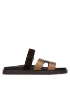 Klapki i japonki damskie - Steve Madden Klapki Missile-E 11003504 Brązowy - miniaturka - grafika 1