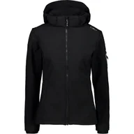 Odzież trekkingowa damska - Kurtka Softshell Softshell Rozmiar 40 Czarny - 39A5006-U901 - miniaturka - grafika 1