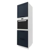 Meble kuchenne - Arco Słupek Dps2-60-197 Modernbox Granatowy Mat - miniaturka - grafika 1