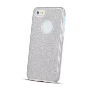 TelForceOne Nakładka Glitter 3w1 do iPhone 13 6,1" srebrna - Etui i futerały do telefonów - miniaturka - grafika 1