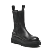 Botki damskie - Botki Gino Rossi 0011 Czarny - miniaturka - grafika 1