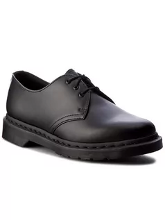 Półbuty męskie - Dr. Martens Półbuty 1461 Mono 14345001 Czarny - grafika 1