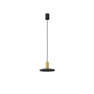 Lampy sufitowe - Nowodvorski Lampa wisząca do nad wyspę GU10 10W HERMANOS B wys. 130cm czarny 8100 - miniaturka - grafika 1