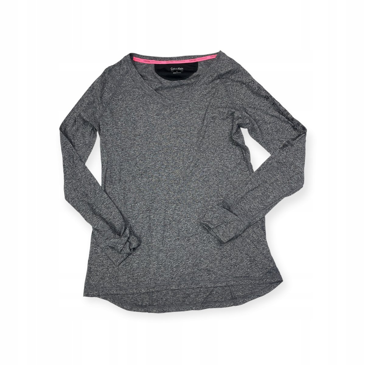 Bluzka damska na długi rękaw CALVIN KLEIN L