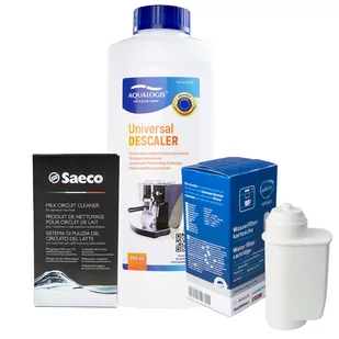 Zestaw Gaggia - Filtr Saeco Intenza+ CA6702, Uniwersalny Odkamieniacz 500ml, Saeco CA6705/60 Środek do Obiegu Mleka - Akcesoria i części do ekspresów do kawy - miniaturka - grafika 1