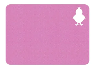 Podkładka pod talerz - Kurczaczek Wielkanocny - 40 cm - 1 szt. - Wielkanoc - miniaturka - grafika 1