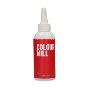 Polewa czekoladowa Colour Mill Choco Drip Red - 125g CZERWONY drip do tortu - Dodatki do ciast w proszku - miniaturka - grafika 1