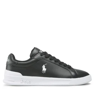 Sneakersy Polo Ralph Lauren Hrt Ct II 809845109009 Czarny - Sneakersy męskie - miniaturka - grafika 1