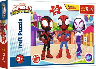 Trefl Puzzle 30 Przygody Spidey'a i przyjaciół - Puzzle - miniaturka - grafika 2