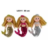 Maskotki i pluszaki - Sun-day Pluszak Syrenka 30cm Sa Cekiny - miniaturka - grafika 1