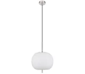 Lampy sufitowe - Globo 15345H1NO - Żyrandol na lince BLACKY 1xE14/40W/230V chrom - miniaturka - grafika 1