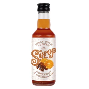 Syrop korzenny 250 ml na święta syrop z goździkami MIOD CYNAMON do kawy - Syropy i koncentraty owocowe - miniaturka - grafika 1