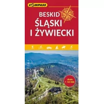 Wydawnictwo Compass Mapa turystyczna - Beskid Śląski i Żywiecki w.2020 praca zbiorowa - Atlasy i mapy - miniaturka - grafika 1