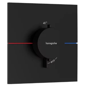 HANSGROHE 15574670 ShowerSelect Comfort E Bateria termostatyczna, podtynkowa Czarny Matowy - Baterie podtynkowe - miniaturka - grafika 1