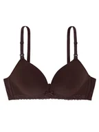 Biustonosze ciążowe - Dorina Biustonosz "May" w kolorze ciemnobrązowym - miniaturka - grafika 1