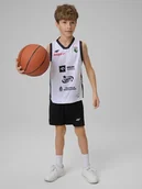 Koszulki dla chłopców - 4F Koszulka meczowa replika domowa z sezonu 2025/26 dziecięca 4F x Legia Warszawa - biała 98/104 - miniaturka - grafika 1