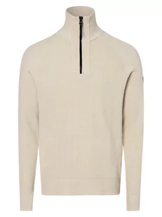 Jack & Jones - Sweter męski  JCOFilo, beżowy - Swetry męskie - miniaturka - grafika 1