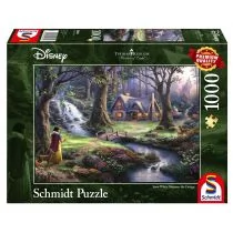 Schmidt Spiele PQ Puzzle 1000 el. THOMAS KINKADE Śpiąca królewna (Disney) - Puzzle - miniaturka - grafika 1