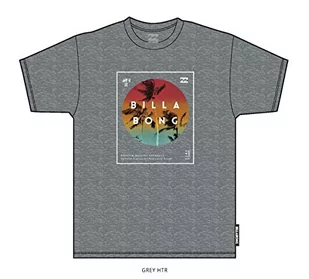 Billabong T-shirt męski Divided Ss szary szary (Grey Heather) X-S Q1SS54 - Koszulki męskie - miniaturka - grafika 1