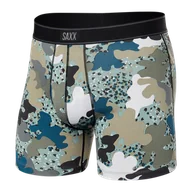 Majtki męskie - Bokserki męskie SAXX DAYTRIPPER Boxer Brief - moro jasne - miniaturka - grafika 1