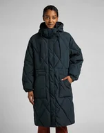 Płaszcze damskie - LEE LONG PUFFER CHARCOAL L55KEV30 XL - miniaturka - grafika 1