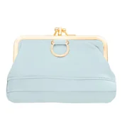 Portfele - Średnia Portmonetka Skórzana Kaletnik Błękitna - miniaturka - grafika 1