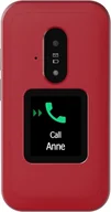 Telefony komórkowe - Doro Leva E30 Czerwony, Biały - miniaturka - grafika 1