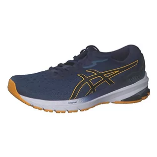 Trampki męskie - ASICS Męskie trampki Gt-1000 11, kolor niebieski (Azure Black), rozmiar 10, Lazurowy czarny, 45 EU - grafika 1