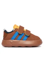 Buty dla chłopców - adidas Sneakersy Disney Toy Story Grand Court JR5629 Brązowy - miniaturka - grafika 1