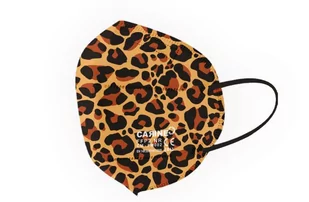 CARINE 10szt Maska półmaska filtrująca 5 warstwowa FFP2 NR CARINE FM002 LEOPARD CRM-P200 kategoria III wg Reg 2016/245 TOW017611 - Maseczki ochronne i antywirusowe - miniaturka - grafika 2
