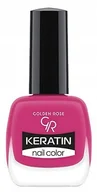 Lakiery do paznokci - Golden Rose Trwały Lakier do paznokci Keratin 105 - miniaturka - grafika 1