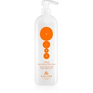 Szampony do włosów - Kallos Kremowy szampon do włosów zwiększający objętość 1000ml - miniaturka - grafika 1