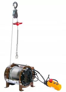 SPAWCENSO Wciągarka elektryczna linowa 400 kg 32 m 36580240 - Wciągarki - miniaturka - grafika 1