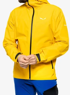 Kurtka męska Salewa Puez Aqua 4 PTX 2,5L Jacket - gold - Kurtki męskie - miniaturka - grafika 1