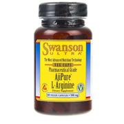 Suplementy naturalne - SWANSON Suplement diety AjiPure L-Arginina 500 mg, 60 kapsułek - miniaturka - grafika 1