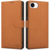 Etui i futerały do telefonów - Etui TECH-PROTECT Wallet do Apple iPhone 16e Brązowy - miniaturka - grafika 1
