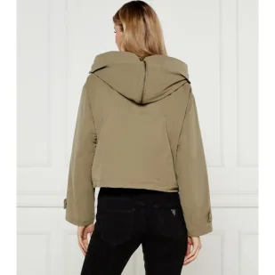 GUESS Kurtka NORA Cropped Fit - Kurtki damskie - miniaturka - grafika 1