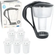 Dzbanki filtrujące - Dzbanek filtrujący wodę Dafi Crystal LED + 5x Filtr Wkład filtrujący - miniaturka - grafika 1