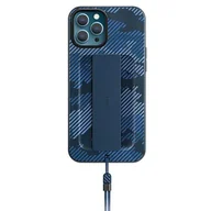 Etui i futerały do telefonów - Uniq UNIQ etui Heldro iPhone 12/12 Pro 6,1" niebieski moro/marine camo Antimicrobial - miniaturka - grafika 1
