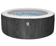 Baseny ogrodowe - VELACO Jacuzzi dmuchane SPA basen ogrodowy okrągły AVENLI NICE-WOOD 204x70 cm w zestawie z pompą filtrującą i panelem sterowania kolor SZARY - miniaturka - grafika 1