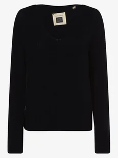Marc O'Polo Sweter damski Kobiety Prążki niebieski jednolity, L - Swetry damskie - miniaturka - grafika 1
